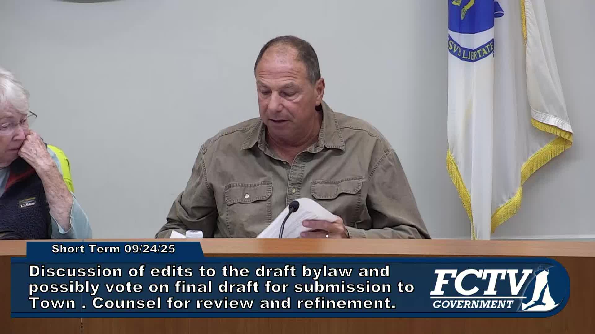 Short Term Rental Committee Meeting 9/24/25