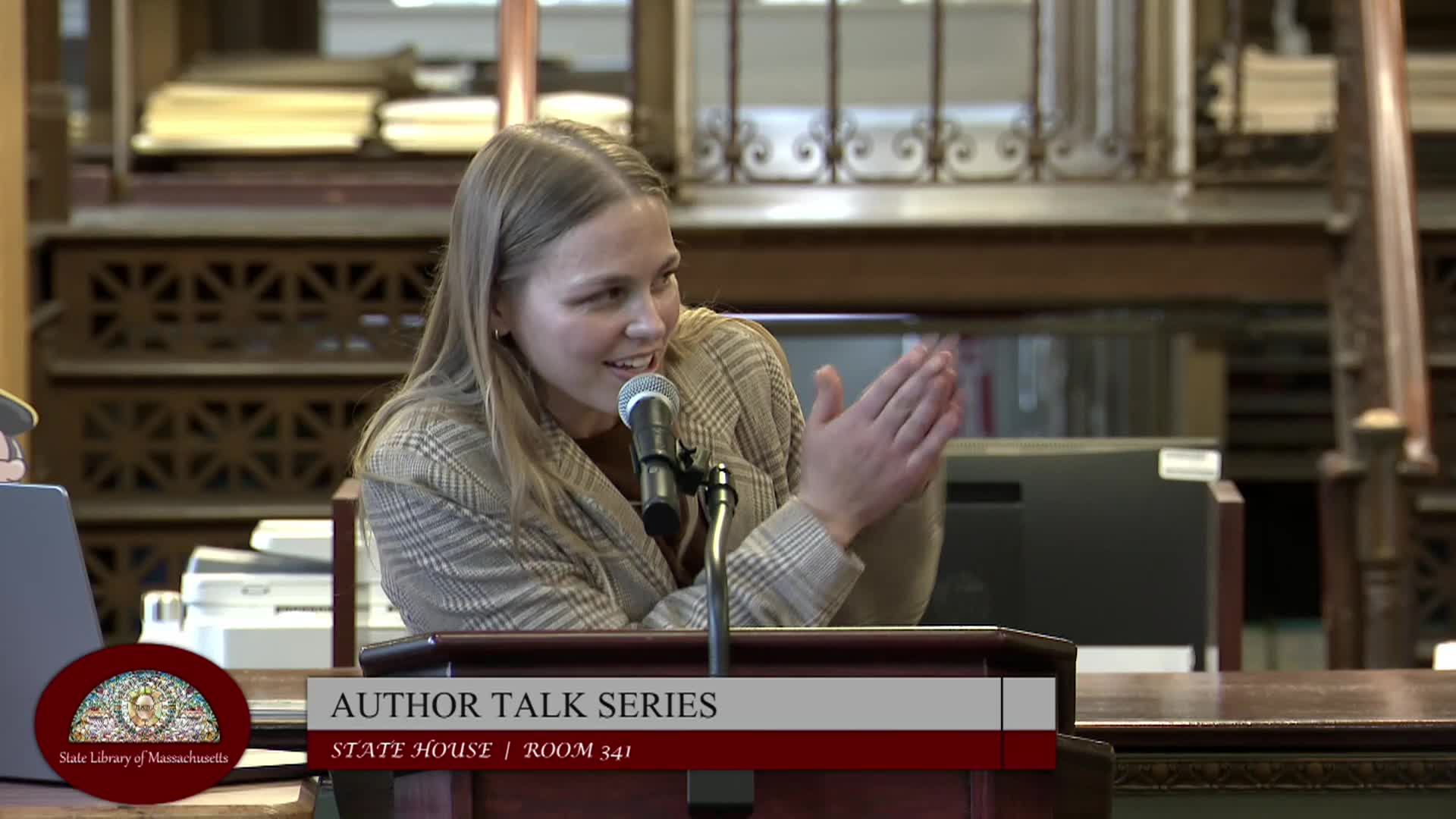 State Library Author Talk with Susan Wilson: 10/8/25