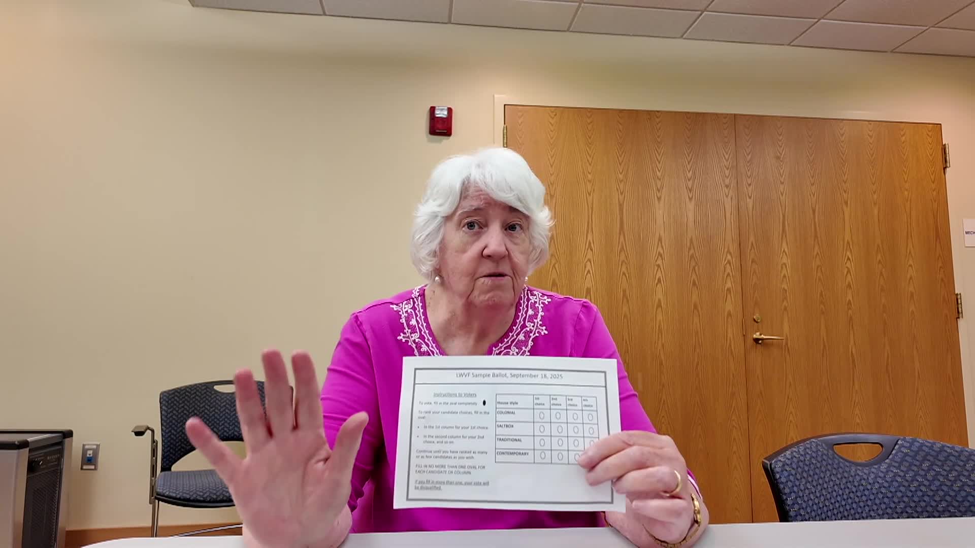 LWVF: Ranked Voting
