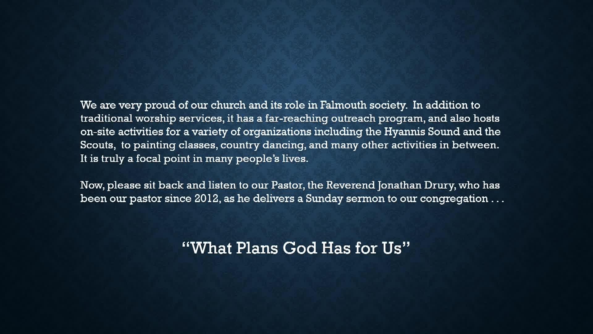 FCC Congregational Musings