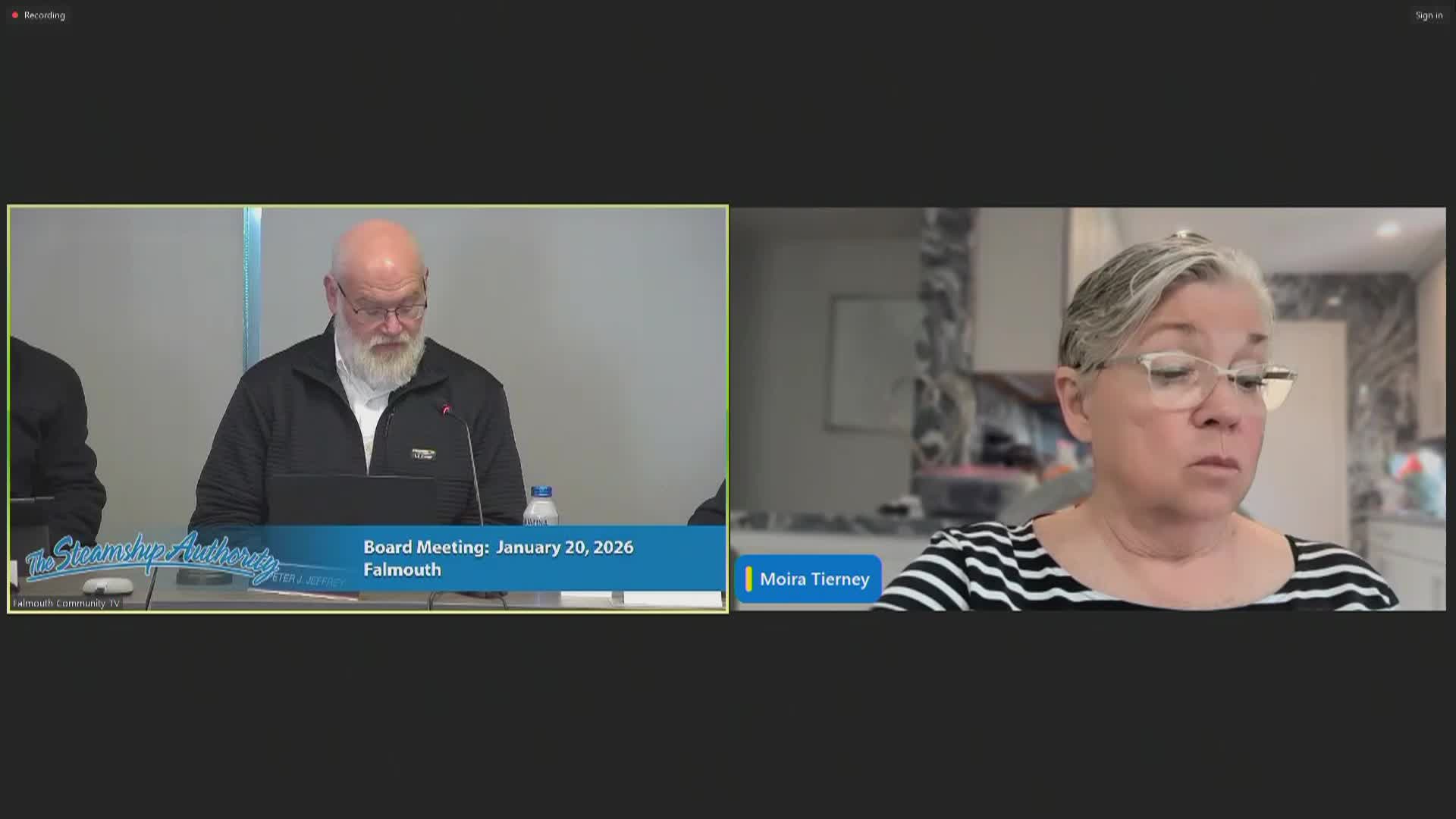 Thumbnail image for Steamship Authority Board Meeting 1/20/26