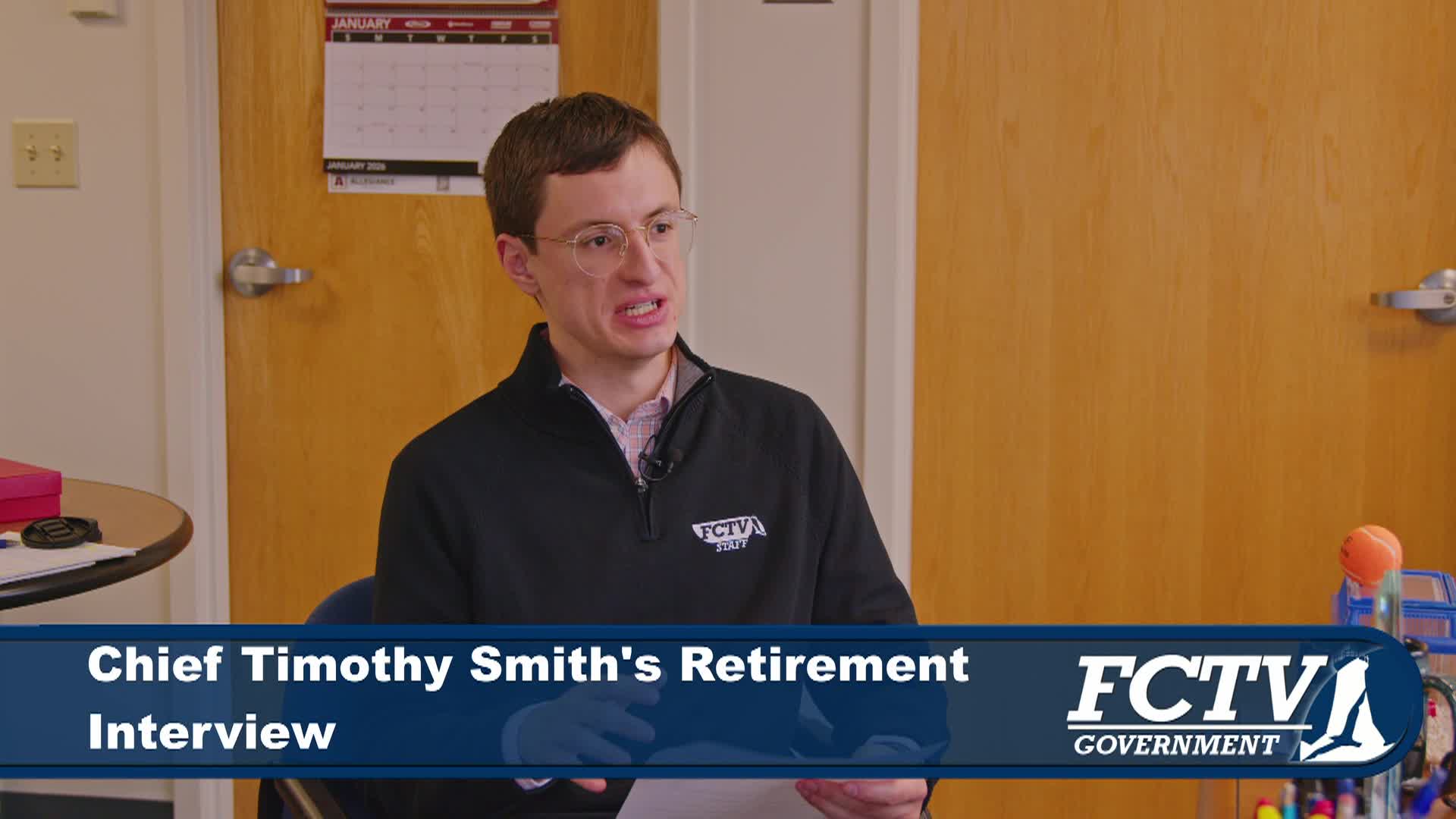 Thumbnail image for Fire Chief Smith Retirement - 1-23-26