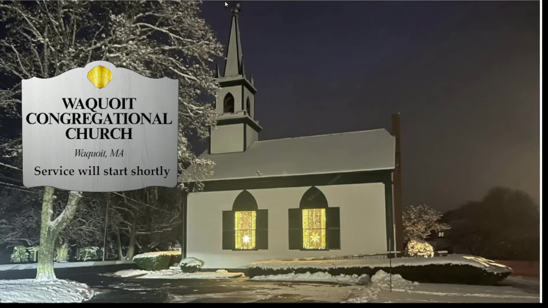 Thumbnail image for Waquoit Congregational Service