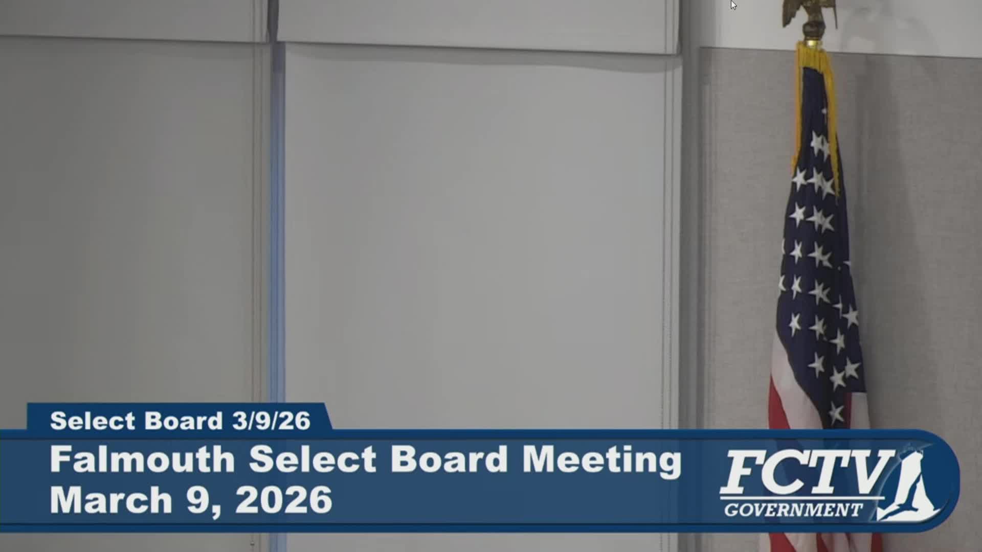 Thumbnail image for Select Board Meeting -  3/9/26