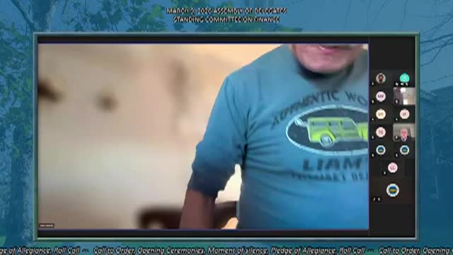 Thumbnail image for Assembly of Delegates Finance 3/9/26