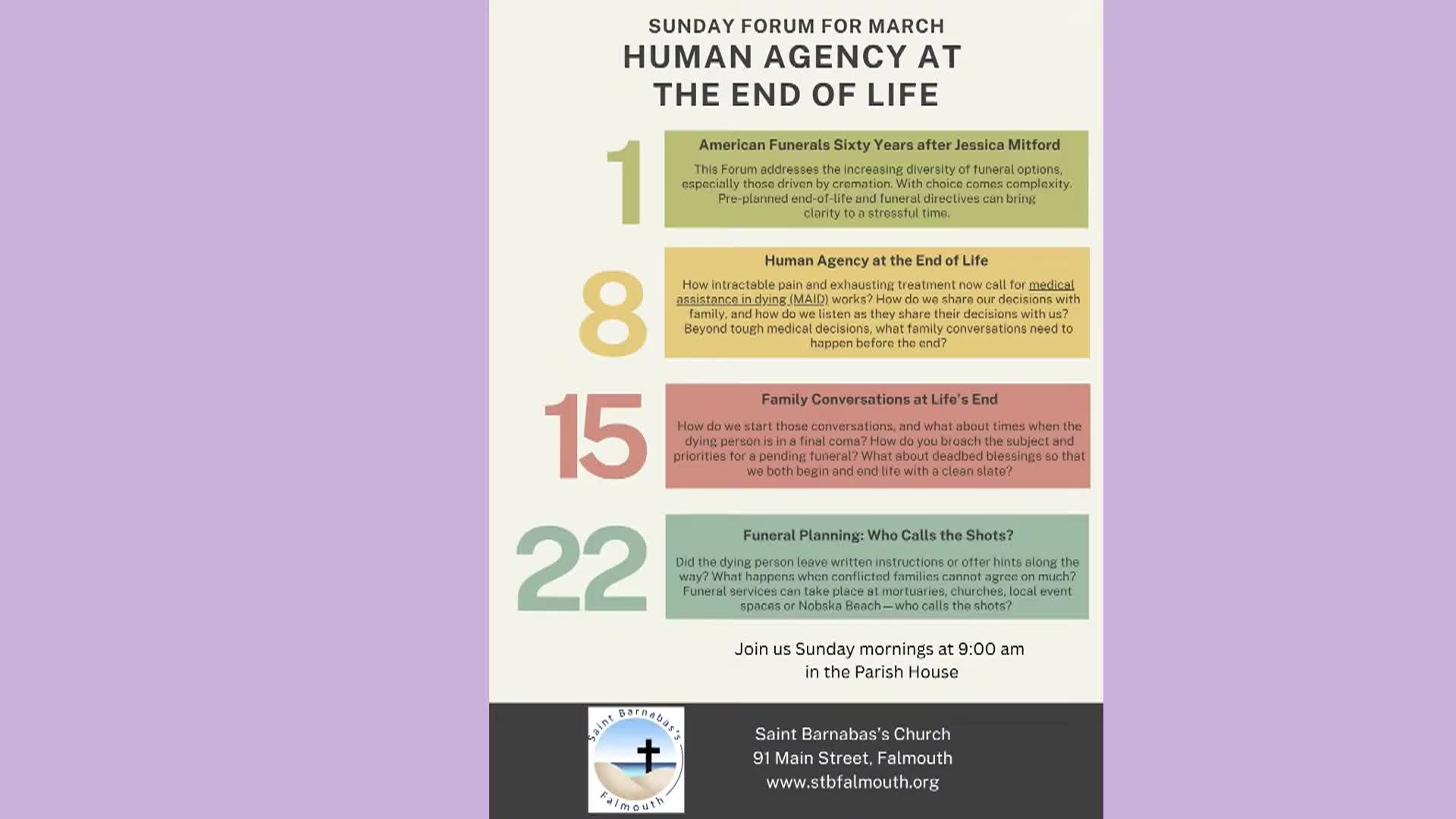 Thumbnail image for St. Barnabas Sunday Service