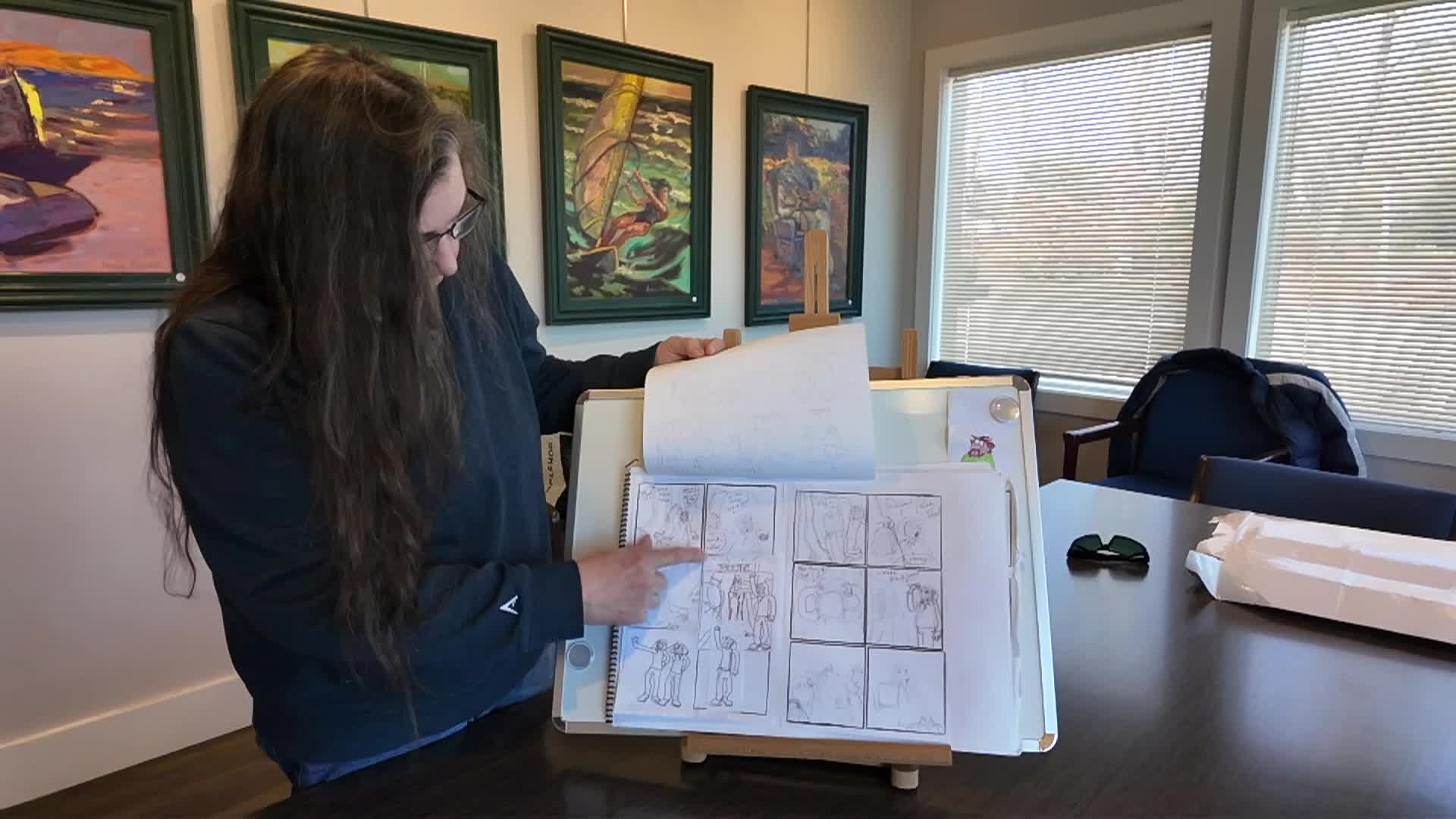 Thumbnail image for Wood People: Storyboard 3