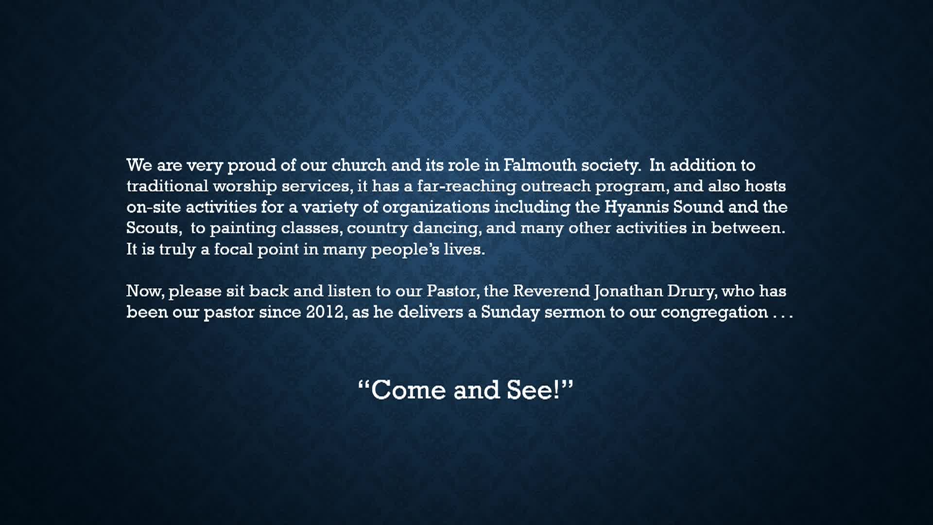 Thumbnail image for 1st Congregational Service