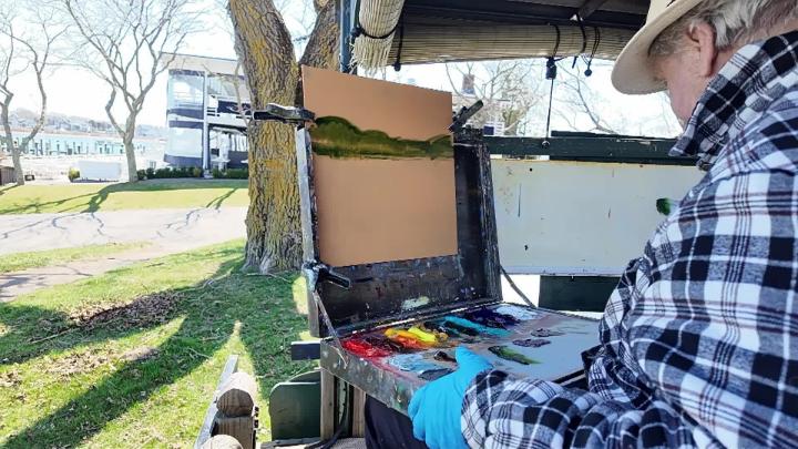 Thumbnail image for Painting The Cape: Falmouth Harbor