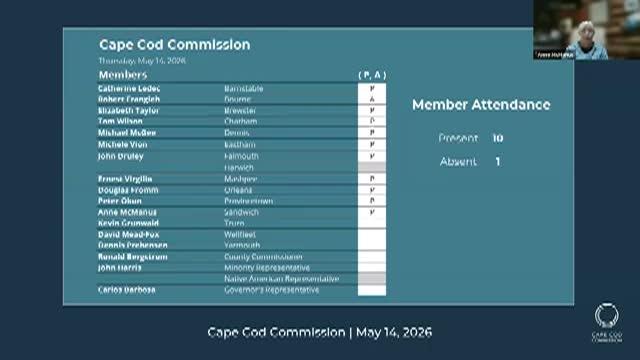 Thumbnail image for Cape Cod Commission 5/14/26