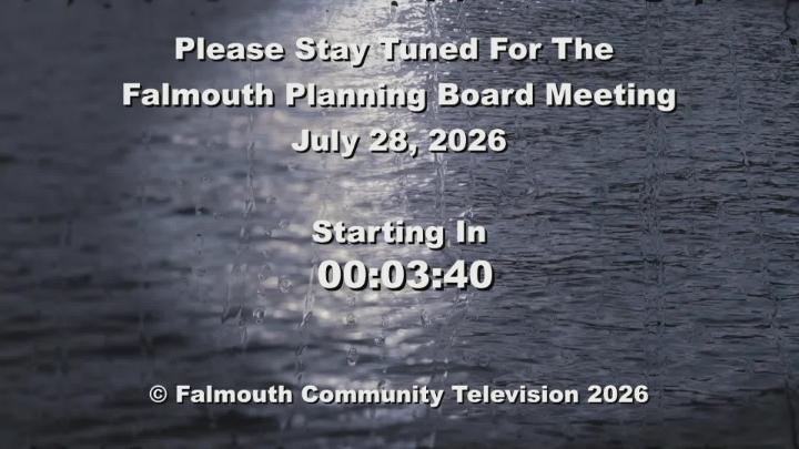 Thumbnail image for Planning Board Meeting - 7/28/26