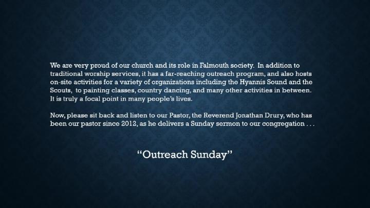 Thumbnail image for 1st Congregational Service