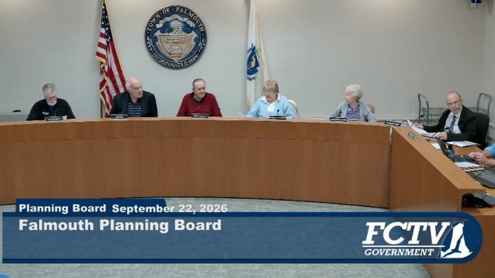 Thumbnail image for Planning Board Meeting - 9/22/26