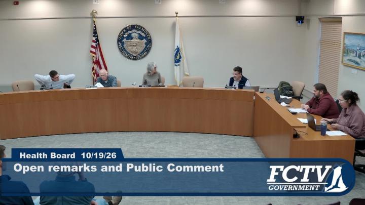 Thumbnail image for Board of Health Meeting - 10/19/26