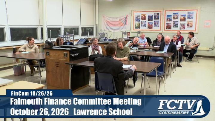 Thumbnail image for Finance Committee 10/26/26
