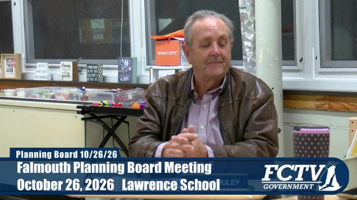 Thumbnail image for Planning Board Meeting - 10/26/26